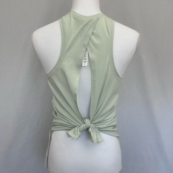 lululemon athletica Tops - NWT Lululemon All Tied Up Tank - Size 4 - Springtime Green